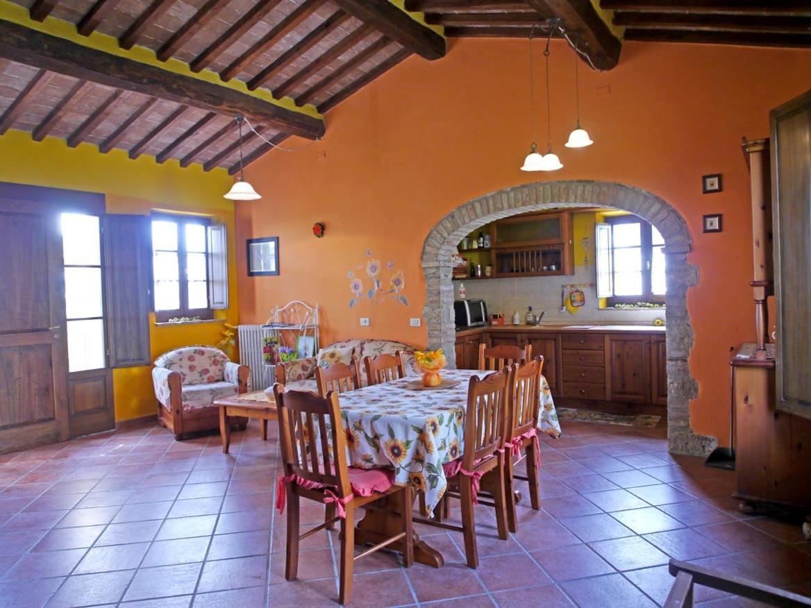 Casa Country House Girasole Vakantie Huis-Wakacje Huis Asciano Exteriör bild