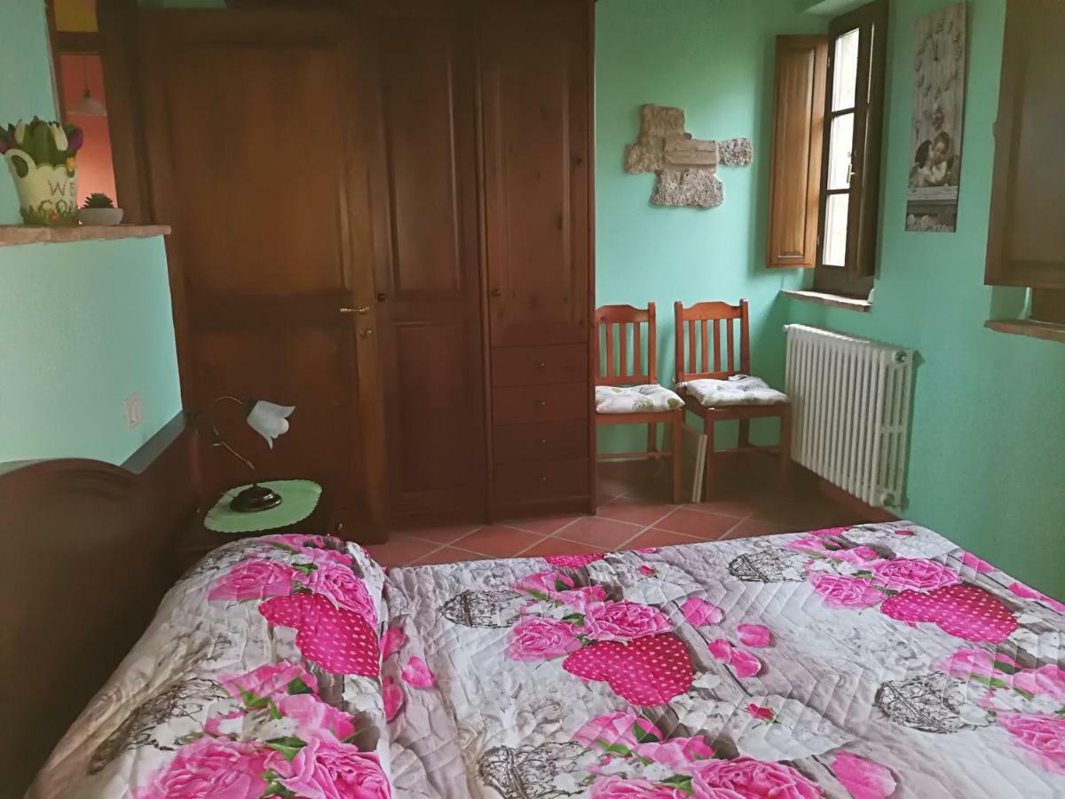 Casa Country House Girasole Vakantie Huis-Wakacje Huis Asciano Exteriör bild