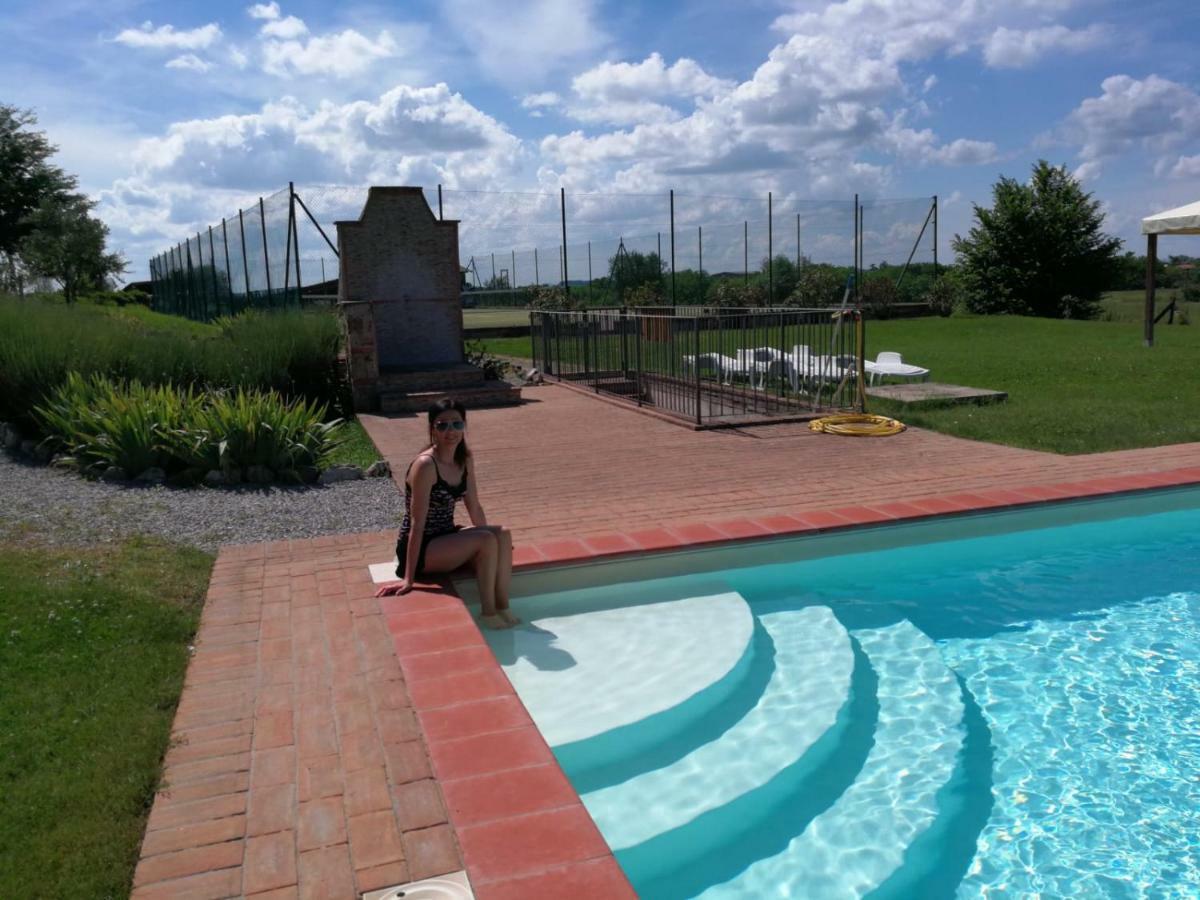 Casa Country House Girasole Vakantie Huis-Wakacje Huis Asciano Exteriör bild